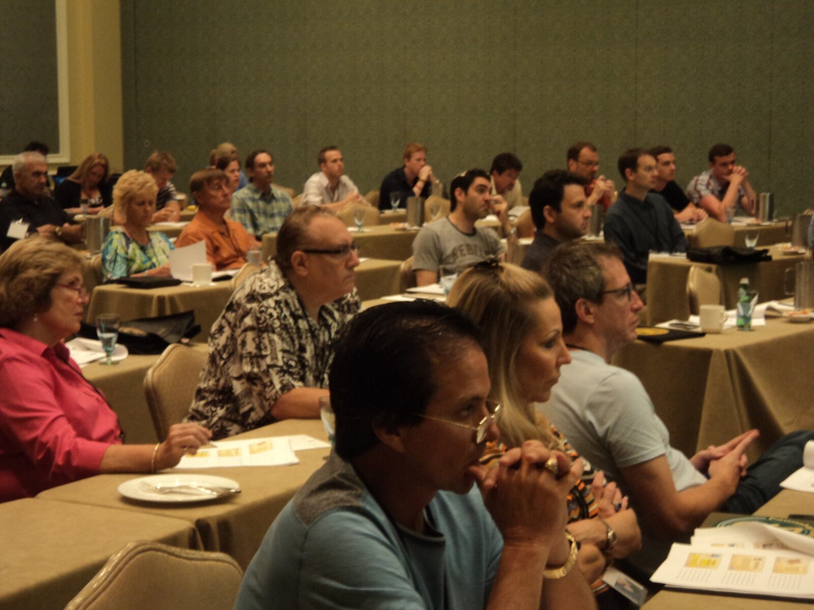 International Pawn Symposium attendees listening during a 2012 educational session