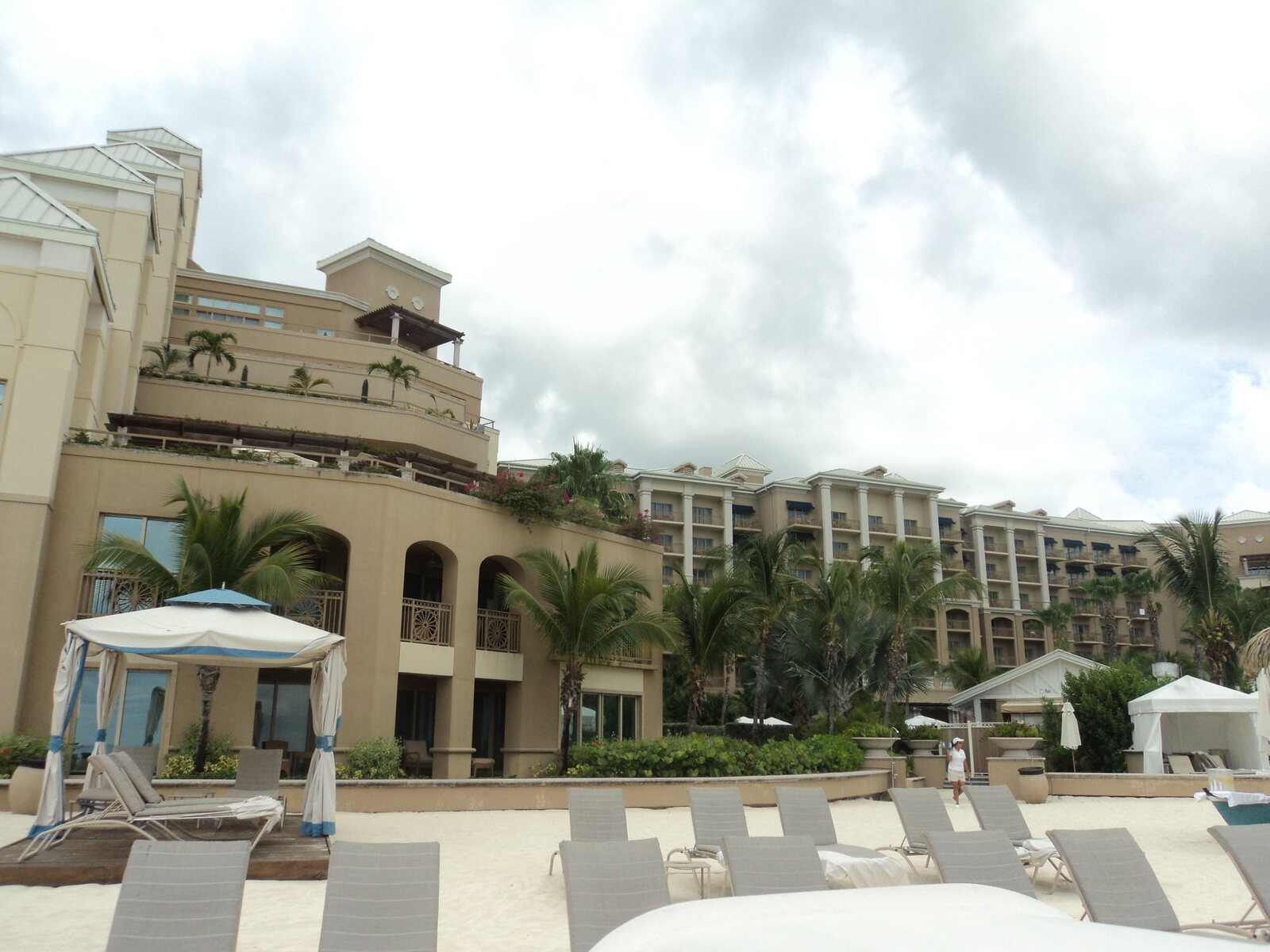 The Ritz-Carlton Grand Cayman resort and beach in 2012